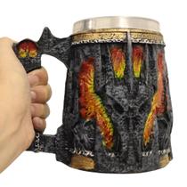 Caneca Copo de Chopp Cerveja Senhor dos Anéis 400 ML Colecionavel Decoração em Resina Caneca Copo de Chopp Cerveja Senhor dos Anéis 400 ML Colecionavel Decoração em Resina