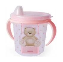 Caneca Copo Infantil com Tampa Antivazamento Ursinha