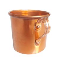 Caneca Copo Moscow Mule Alumínio Cor Cobre 350ml