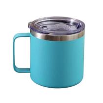 Caneca Copo Térmica Camp mug Para Cerveja Café Chá 350ml Verde