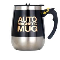 Caneca Copo Térmico Compacto Com Misturador Unir 380Ml Preto