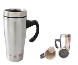 Caneca Copo Térmico Inox Com Tampa 450 Ml Linha Premium Caneca Copo Térmico Inox Com Tampa 450 Ml Linha Premium