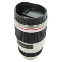 Caneca Copo Térmico Lente Câmera Fotográfica Canon Alumínio - Gici Casa