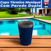 Caneca Copo Térmico Plástico 350 Ml Café Chá Suco Cerveja Bebida Chopp