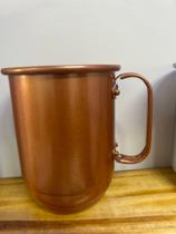 Caneca cor bronze Caneca cor bronze