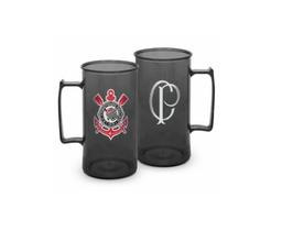 Caneca corinthians acrilica escudo torcedor oficial 400ml - PDV