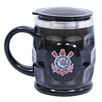 Caneca Corinthians Cristal Térmica 500 ML - QH021AZ-1 Caneca Corinthians Cristal Térmica 500 ML - QH021AZ-1
