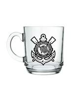 Caneca Corinthians em Vidro 300ml - Allmix