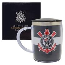 Caneca Corinthians Térmica 450 ML - QH002F-1 Caneca Corinthians Térmica 450 ML - QH002F-1