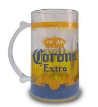 Caneca Corona Extra 450 ml Com Gel Congelante - ACRILICO Caneca Corona Extra 450 ml Com Gel Congelante - ACRILICO