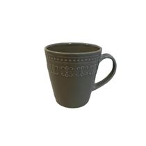 Caneca Corona Relieve Cinza 300ML - Yoi