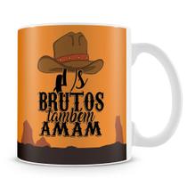 Caneca Cowboy - Os Brutos Também Amam - 325ml