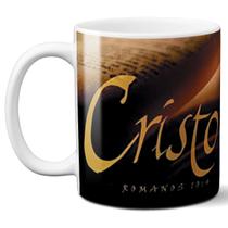 Caneca Cristo romanos 10:4 presente religião fé cristão - Mago das Camisas