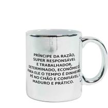 Caneca Cromada Signo Capricórnio