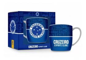 Caneca Cruzeiro Esporte Clube Personalizada Porcelana 360ml