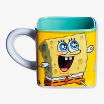 Caneca Cubo Bob Esponja 300ml Zona Criativa 10025186