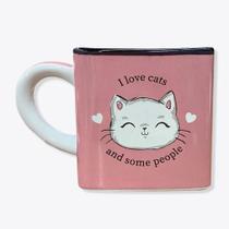 Caneca Cubo I Love Cats 300ml Caneca Cubo I Love Cats 300ml