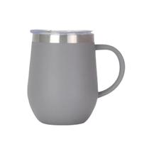 Caneca Cuia Térmica de Aço Inox 350 ml Tampa Antivazamento e Alta Durabilidade Caneca Cuia Térmica de Aço Inox 350 ml Tampa Antivazamento e Alta Durabilidade