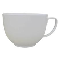 Caneca cumbuca de melamina branca com alça para sopa e caldos - canecão bowl branco