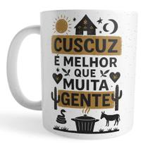 Caneca Cuscuz é melhor que muita gente