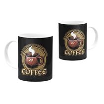 Caneca D20 All Adventures Begin With Coffee 325ml