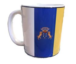 Caneca Da Bandeira Das Ilhas Canárias