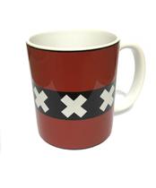 Caneca Da Bandeira De Amsterdã Caneca Da Bandeira De Amsterdã