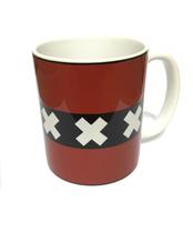 Caneca Da Bandeira De Amsterdã Caneca Da Bandeira De Amsterdã