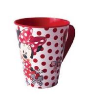 Caneca da Minnie 360 Ml Com Alça Plástico - 126526