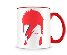 Caneca David Bowie II Vermelha - Starnerd