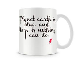 Caneca David Bowie Space Oddity Earth Caneca David Bowie Space Oddity Earth