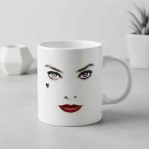 Caneca Dc Superman Flash Shazam Batman Coringa Arlequina Branco Arlequina 5