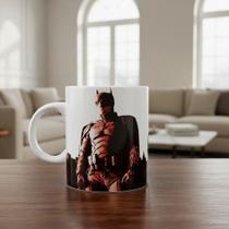 Caneca Dc Superman Flash Shazam Batman Coringa Arlequina Branco Batman