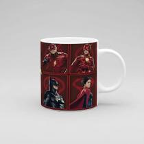 Caneca Dc Superman Flash Shazam Batman Coringa Arlequina Branco Flash 2