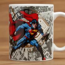 Caneca Dc Superman Flash Shazam Batman Coringa Arlequina Branco Superman 4