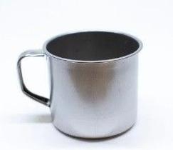 Caneca de Aço Inox 120ml com Alça - Ateliê VanFil