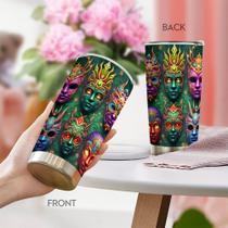 Caneca de aço inoxidável Travel Tumbler Oasisdream 600ml