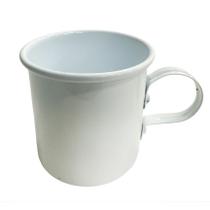 Caneca de Ágata 6 cm Aço Esmaltado Resistência Uso Ritualístico