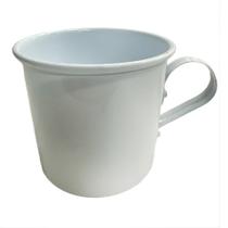 Caneca de Ágata 7 cm Aço Esmaltado Resistência Uso Ritualístico