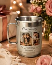 Caneca de Alumínio Personalizada 500ml com Foto, Nome, Frase ou Logo Caneca de Alumínio Personalizada 500ml com Foto, Nome, Frase ou Logo