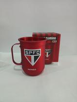 Caneca de alumínio Time São Paulo - 600ml - Brasfoot