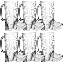 Caneca de Bebida JoyServe Cowboy Boot 500ml - Sem BPA - Pacote com 12 Unidades Caneca de Bebida JoyServe Cowboy Boot 500ml - Sem BPA - Pacote com 12 Unidades