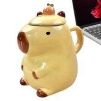 Caneca de café alcee Carincho Capybara Ceramic 450ml Caneca de café alcee Carincho Capybara Ceramic 450ml