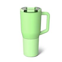 Caneca de café BrüMate Müv 1L em aço inoxidável com alça e tampa