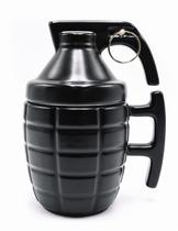 Caneca de café Caliber Gourmet Grenade Ceramic com tampa 350mL