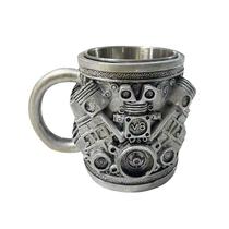 Caneca de café Ceramic V8 Engine Design 350ml - Unique Gearhead