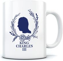 Caneca de café cerâmica comemorativa King Charles III 350ml Caneca de café cerâmica comemorativa King Charles III 350ml