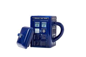 Caneca de Café Cerâmica Doctor Who Tardis - 500mL