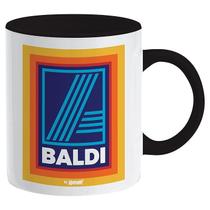 Caneca de café cerâmica Funny BALDI Bald Design com pente 350ml Caneca de café cerâmica Funny BALDI Bald Design com pente 350ml