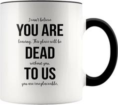 Caneca de café Cerâmica Funny You Are Dead to Us 350ml
